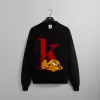 Disney | Kith for Mickey & Friends Pluto K Crewneck Sweater - Black sold by Kith