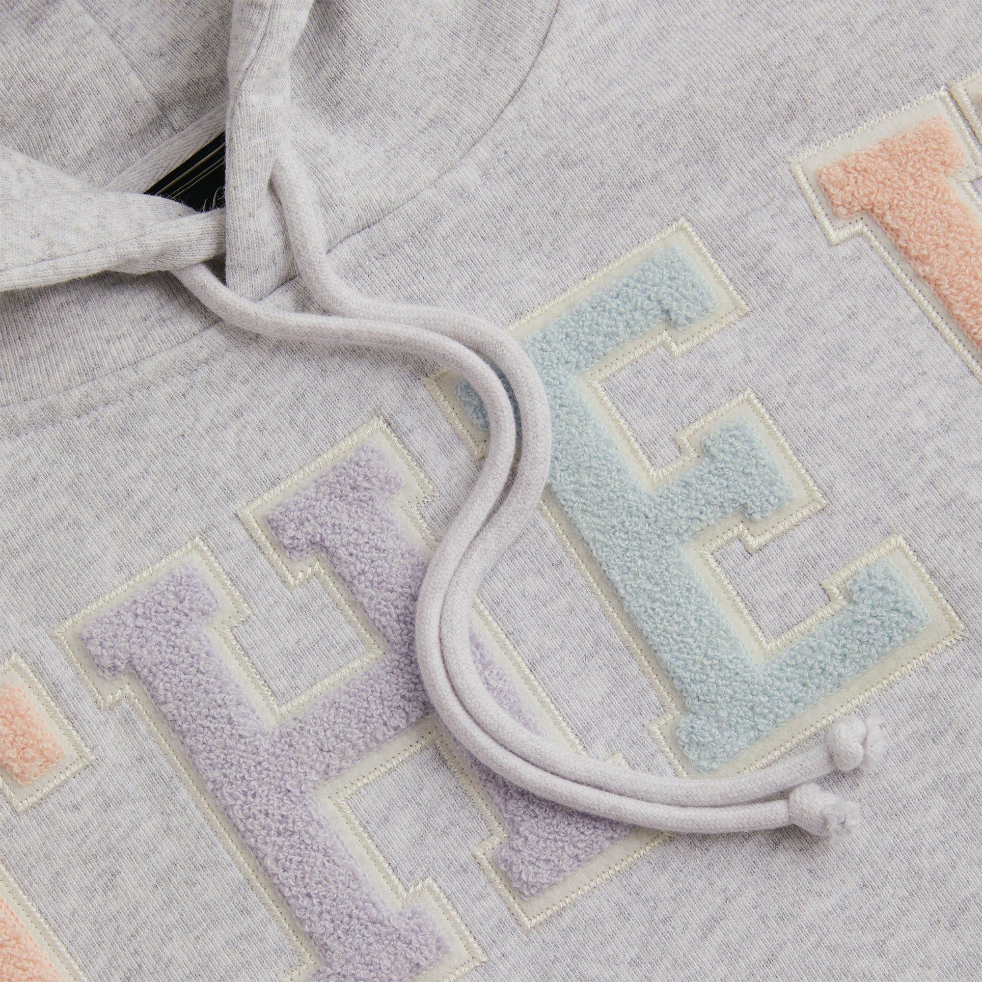 Kith NY To The World Nelson Hoodie - Light Heather Grey PH sold by Kith product image thumbnail 3