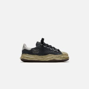 Mihara Yasuhiro Blakey OG Sole Leather Low - Black sold by Kith
