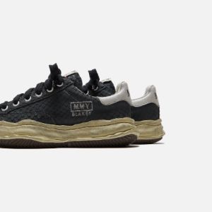 Mihara Yasuhiro Blakey OG Sole Leather Low - Black sold by Kith