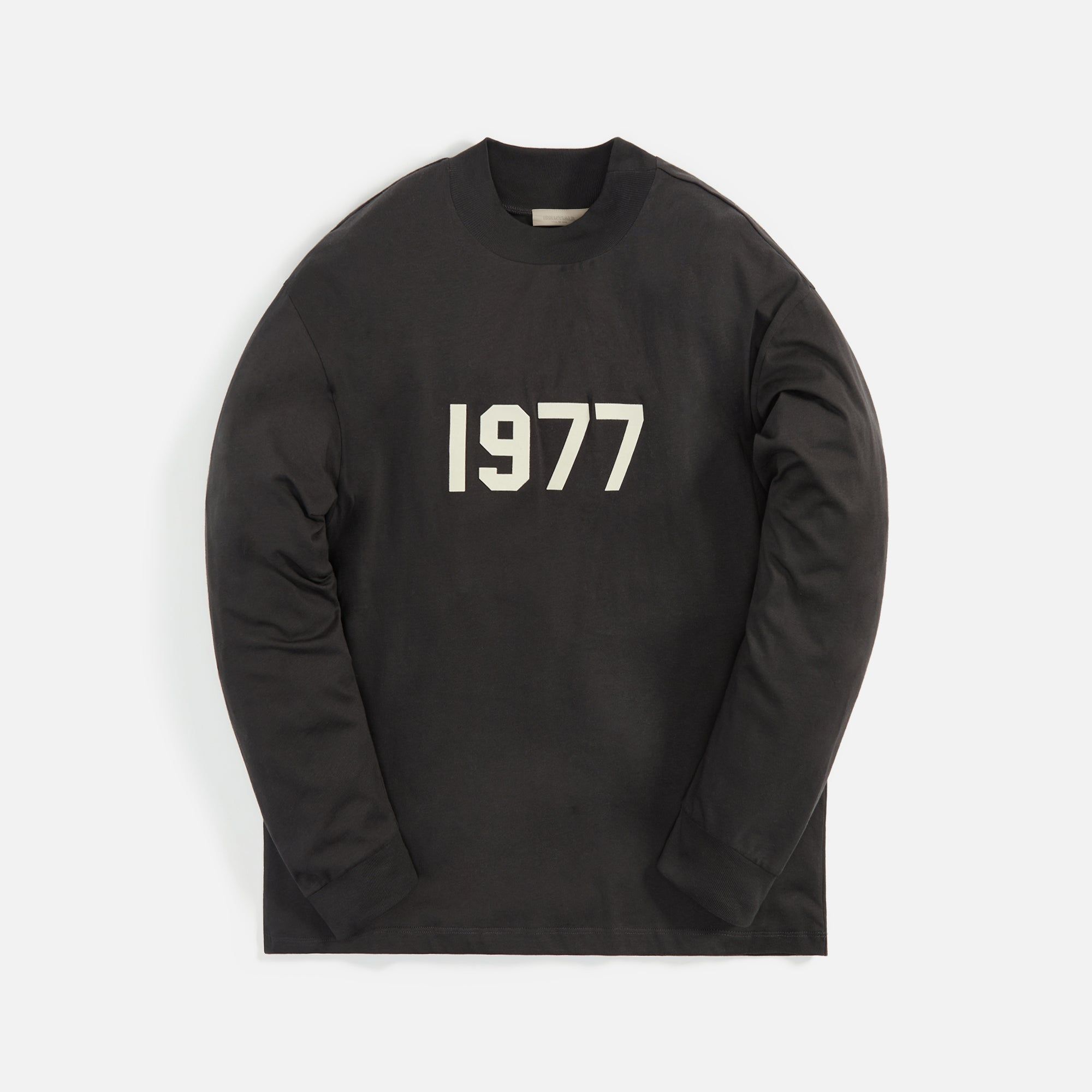 Essentials Long Sleeve Tee - Iron sold by Kith