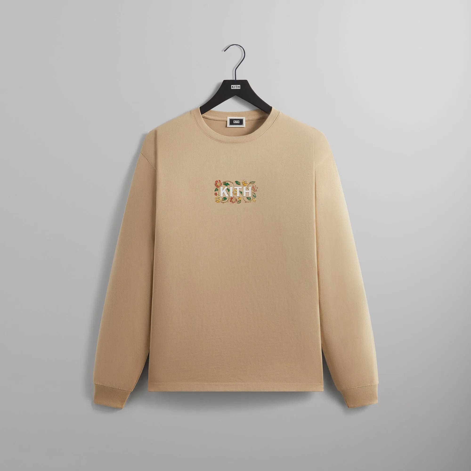 Kith Peony Nelson Crewneck - Sandrift – Kith Europe