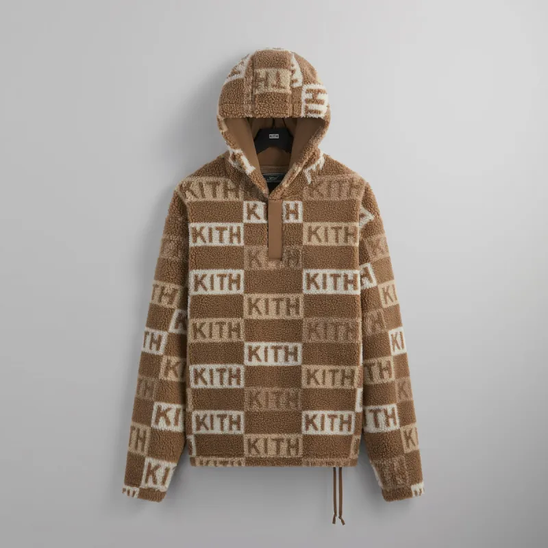 Kith Merrick Sherpa Hoodie - Canvas sold by Kith