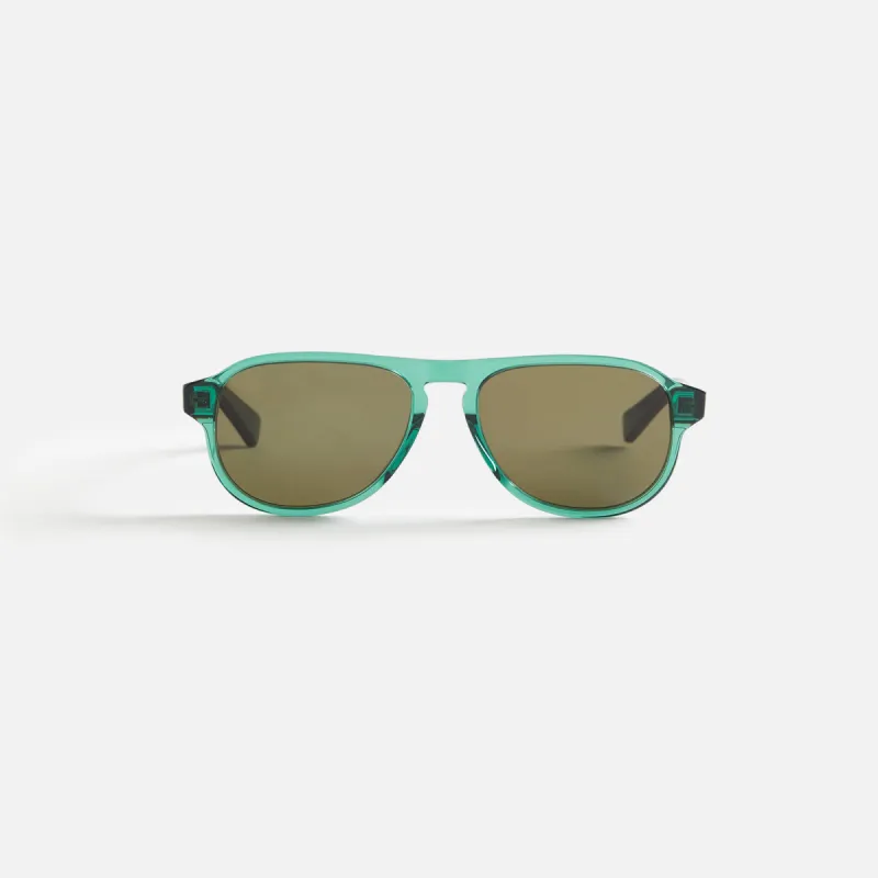 Bottega Veneta Mens 55 Sunglass Recycled Acetate - Green made by Bottega Veneta