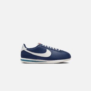 Nike Cortez - Midnight Navy / Sail / Noise Aqua sold by Kith