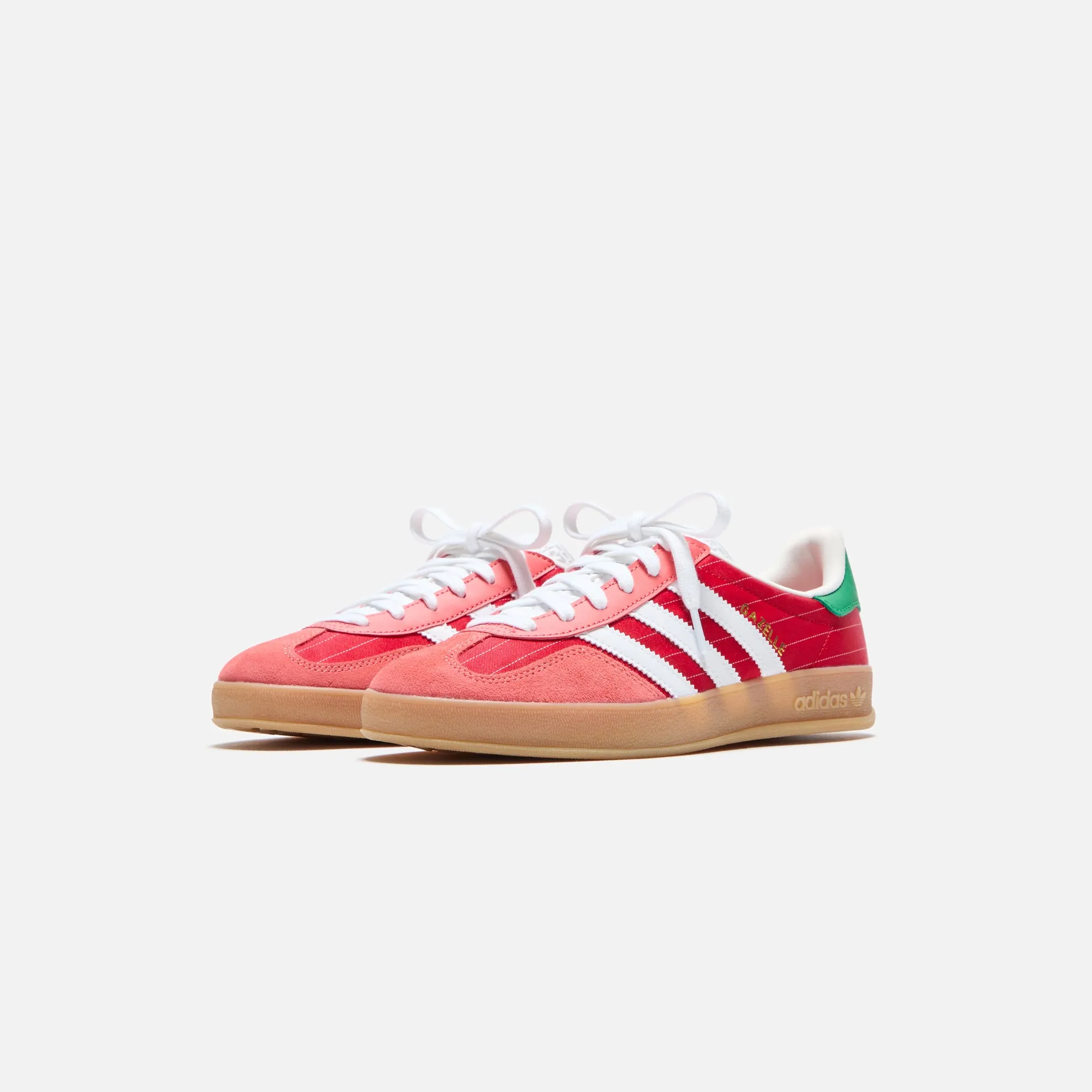 adidas Gazelle Indoor - Better Scarlet / Footwear White / Gum 3 sold by Kith product image thumbnail 2