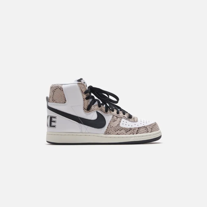 Nike Terminator High - White / Black / Sail / Cocoa sold by Kith