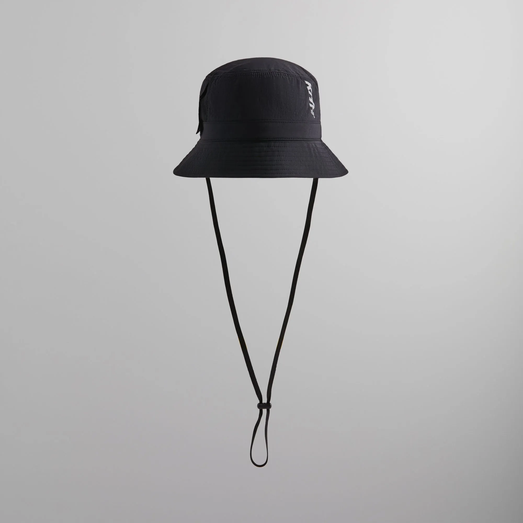 Kith Bagwell Nylon Utility Bucket Hat - Black sold by Kith