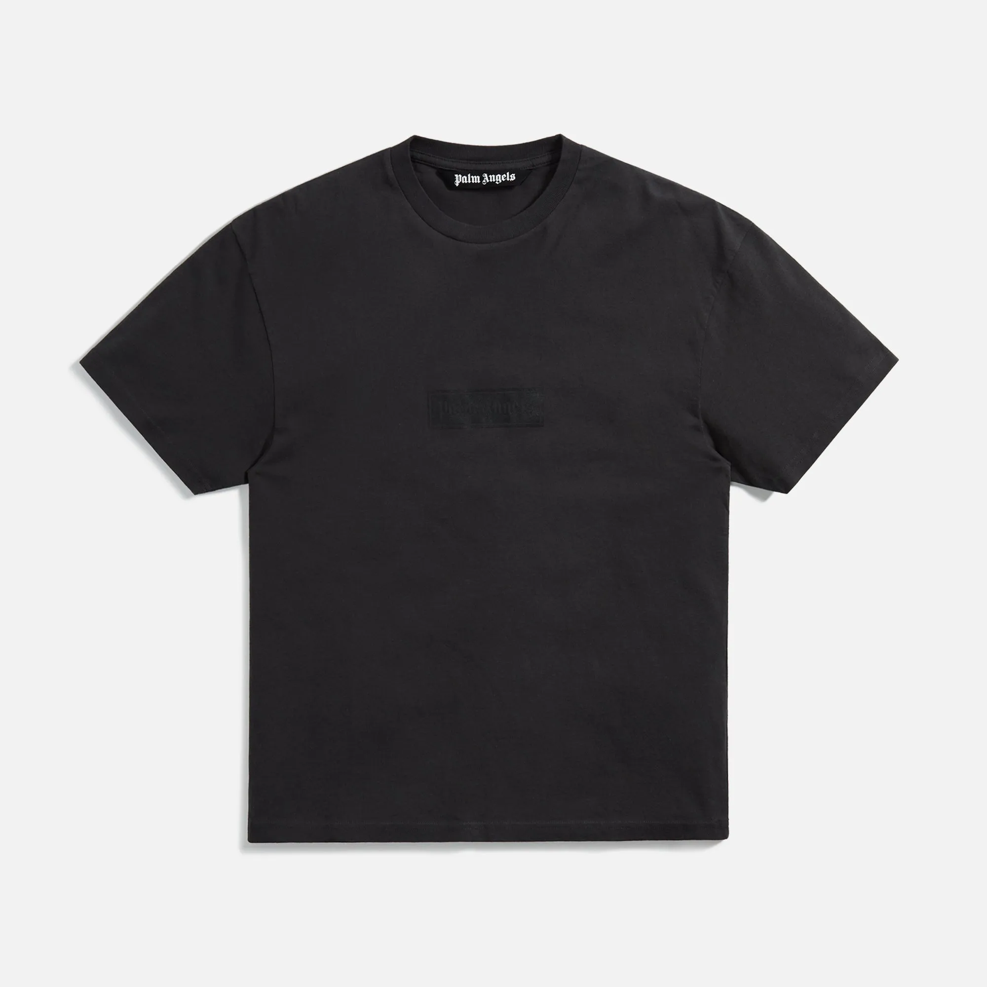 Palm Angels GD Box Logo Tee - Black / White sold by Kith