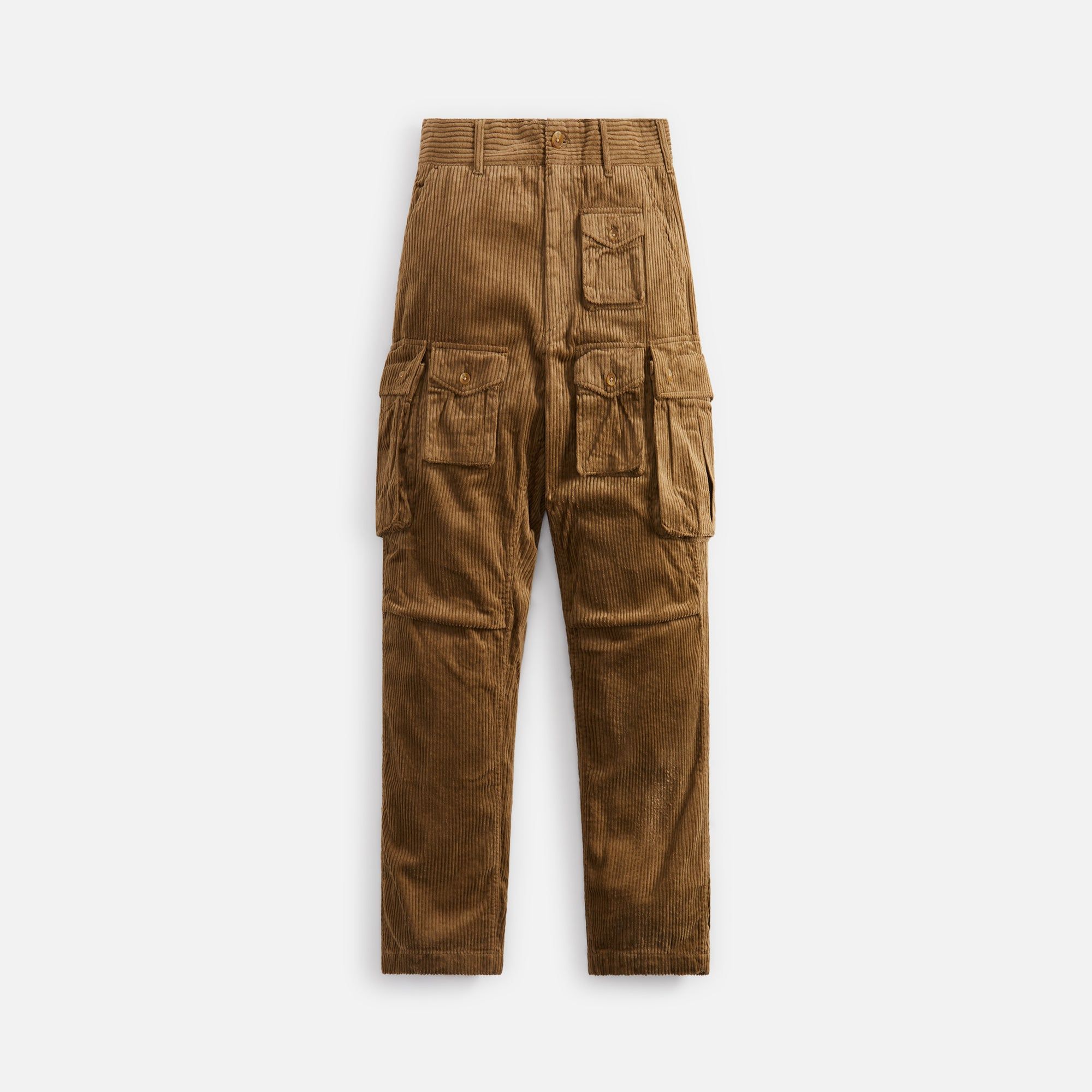 Engineered Garments Fa Pant Cotton 4.5W Corduroy - Khaki sold by Kith