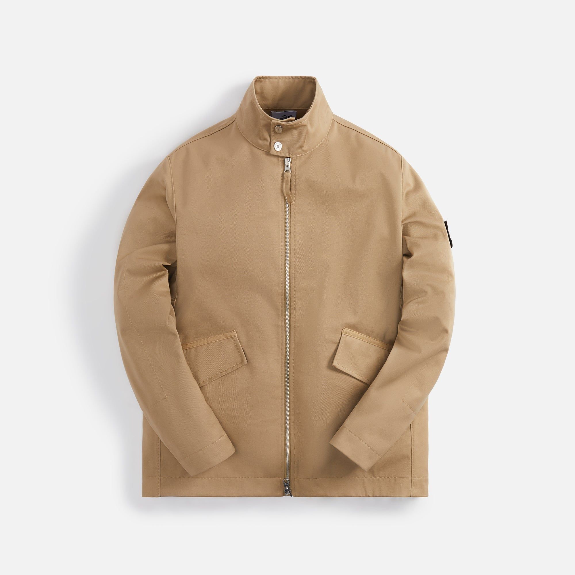 Stone Island Gabardine Workear Jacket - Dove Grey sold by Kith