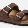 Birkenstock Arizona Nubuck - Desert Buck Roast sold by Kith