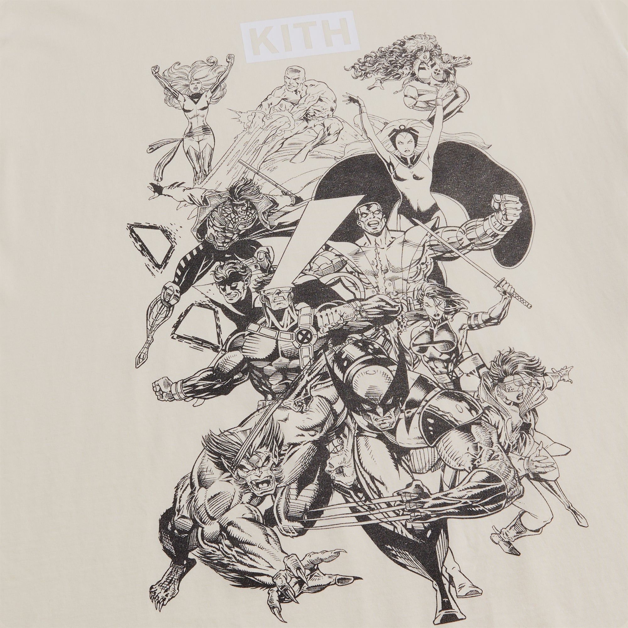 Marvel | Kith for X-Men Comic Inked Vintage Tee - Sandrift sold by Kith product image thumbnail 3