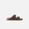 Birkenstock Arizona Nubuck - Desert Buck Roast sold by Kith