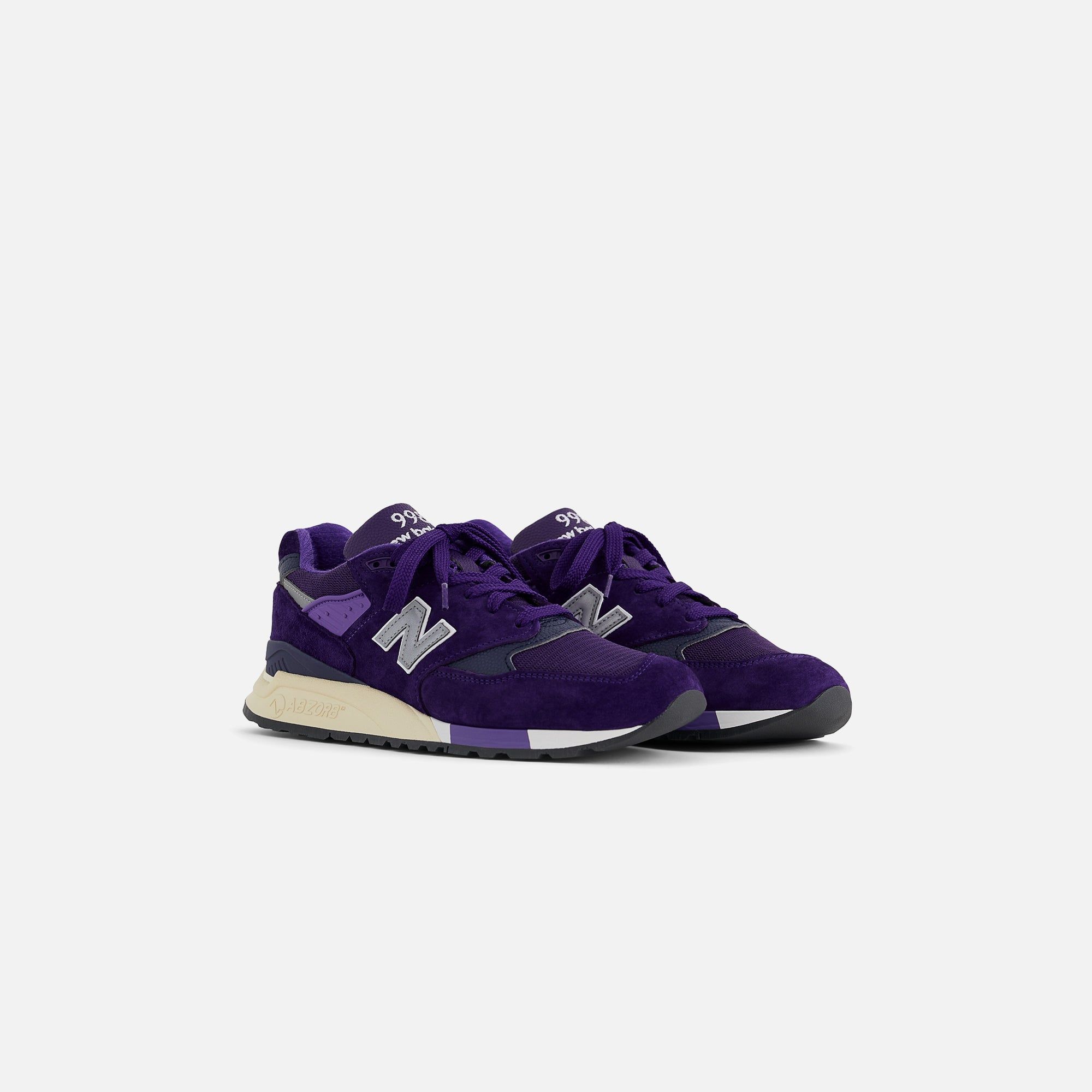 New Balance Made in USA 998TE - Dark Purple / Purple / Silver sold by Kith product image thumbnail 2