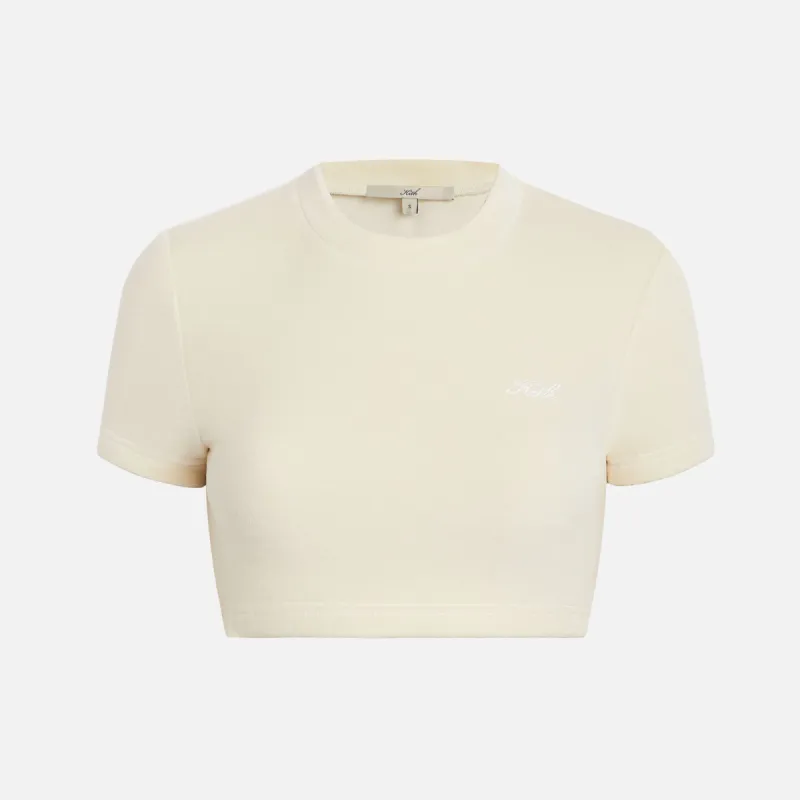 【関税送料込】KITHレディース Misha マルチスポーツロゴTシャツ Kith Women Misha Multi Sport Logo Tee - White | Parallel