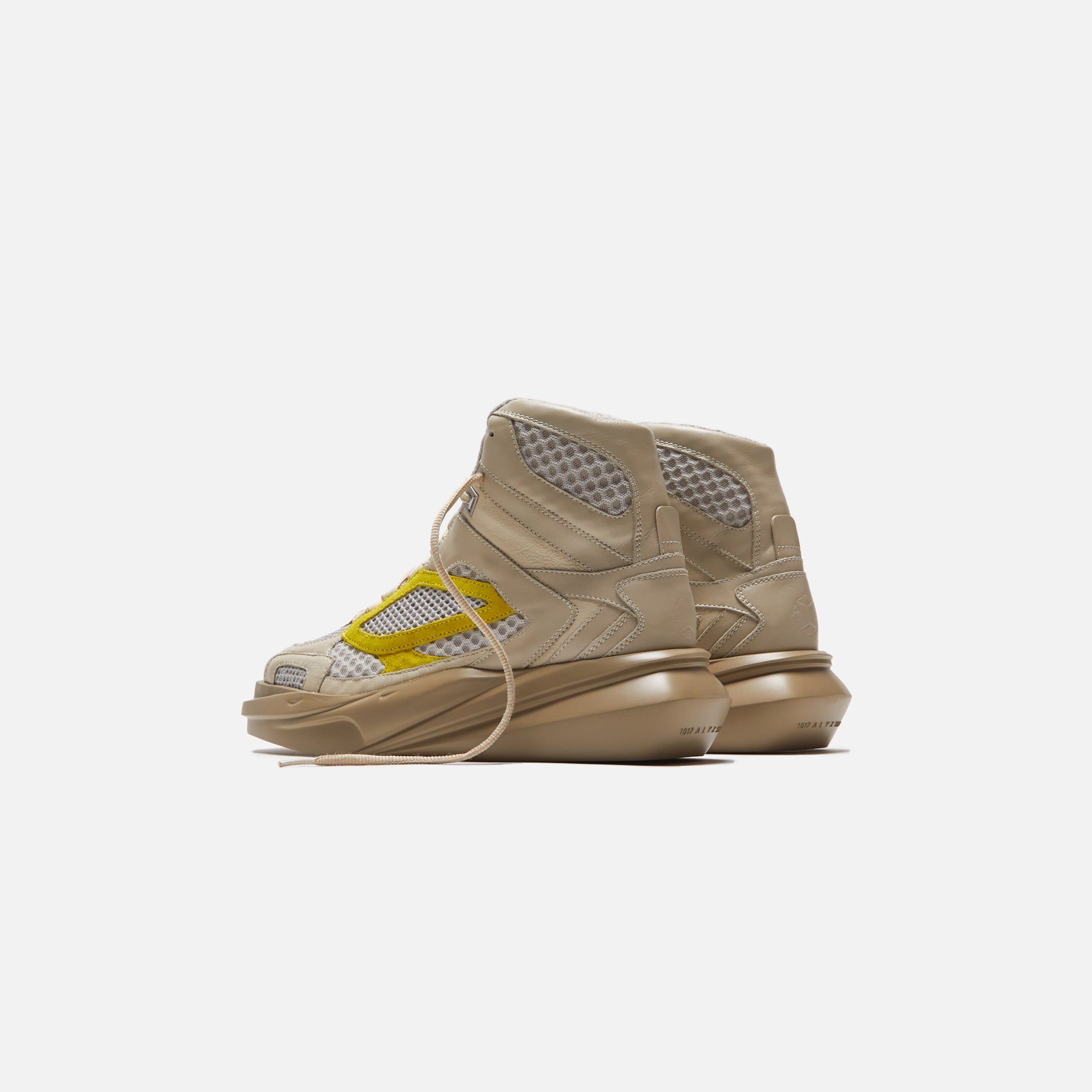 1017 Alyx 9SM High Top Mono Hiking Sneaker - Sand / Yellow sold by Kith product image thumbnail 4