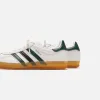 adidas WMNS Gazelle Indoor - White / Collegiate Green / Core sold by Kith
