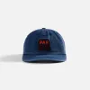 by Parra Fast Food Logo 6 Panel Cap - Off Blue sold by Kith