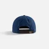 by Parra Fast Food Logo 6 Panel Cap - Off Blue sold by Kith