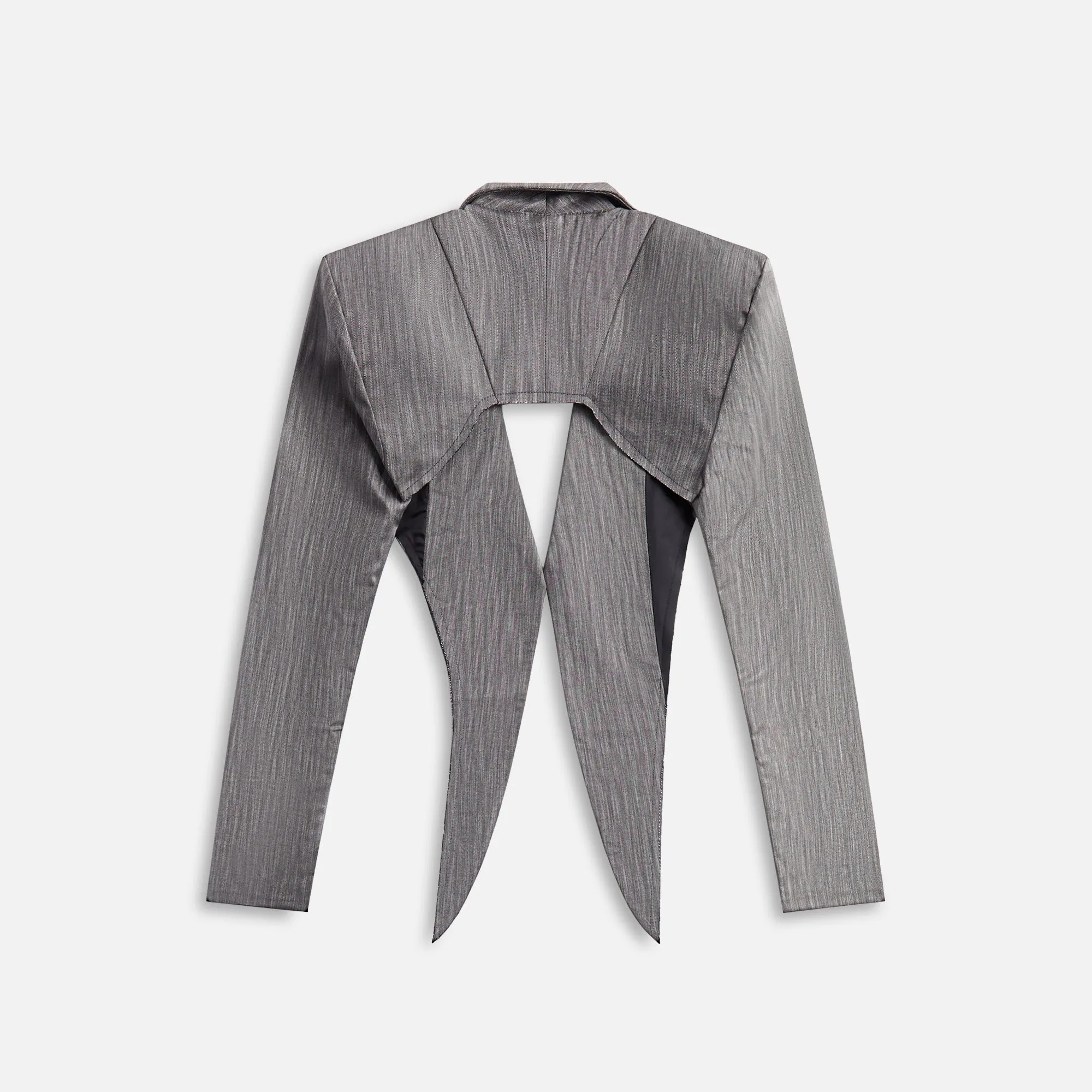 Sami Miro Vintage V Cut Blazer - Grey sold by Kith product image thumbnail 2