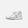 Jordan WMNS Air Jordan 1 Mid SE - White / Metallic Silver sold by Kith