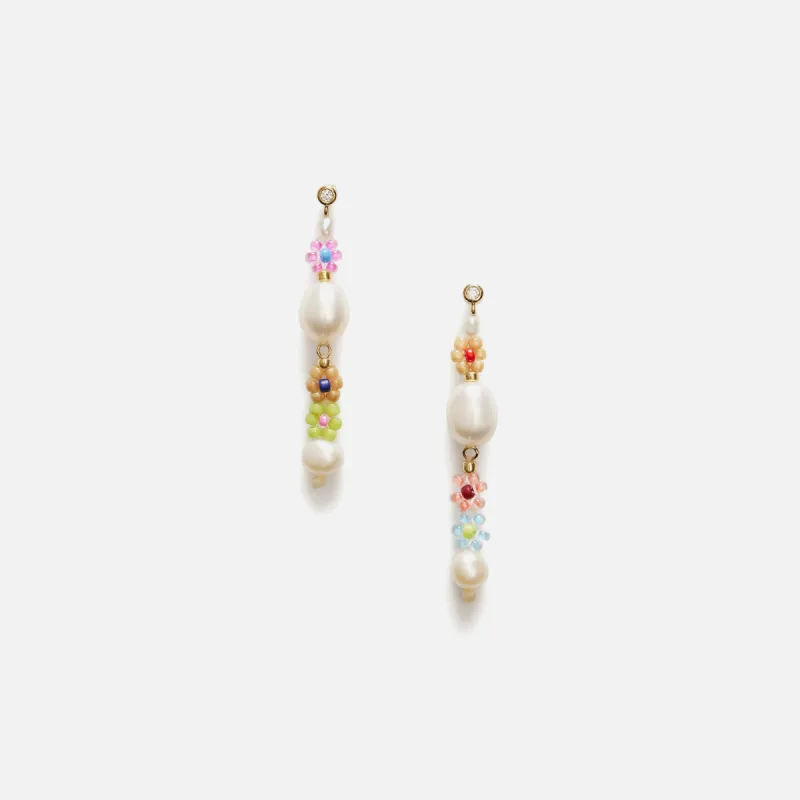 Anni Lu Mexi Flower Earrings - Multi sold by Kith