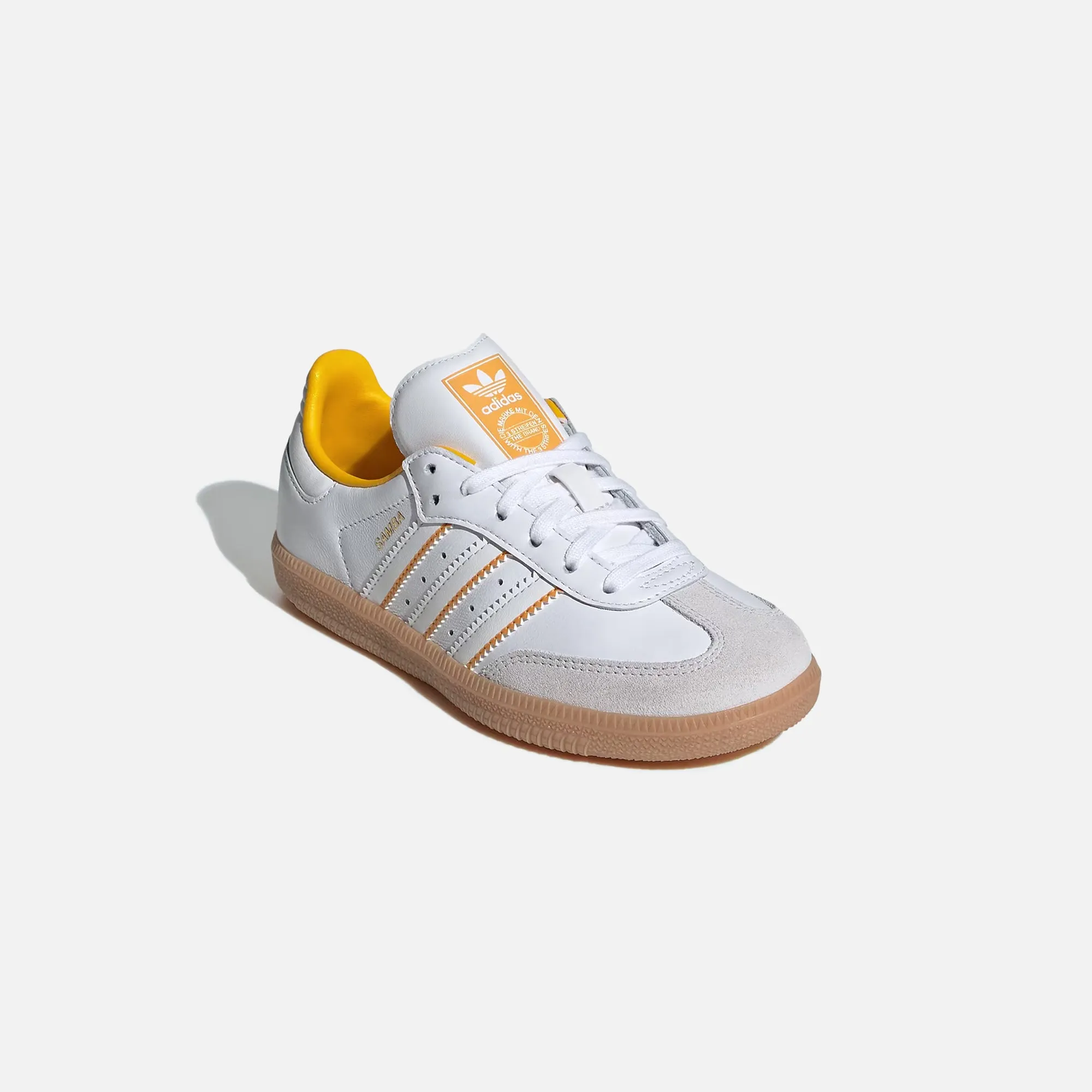 adidas PS Samba OG - White / Crystal White / Crew Yellow sold by Kith product image thumbnail 3