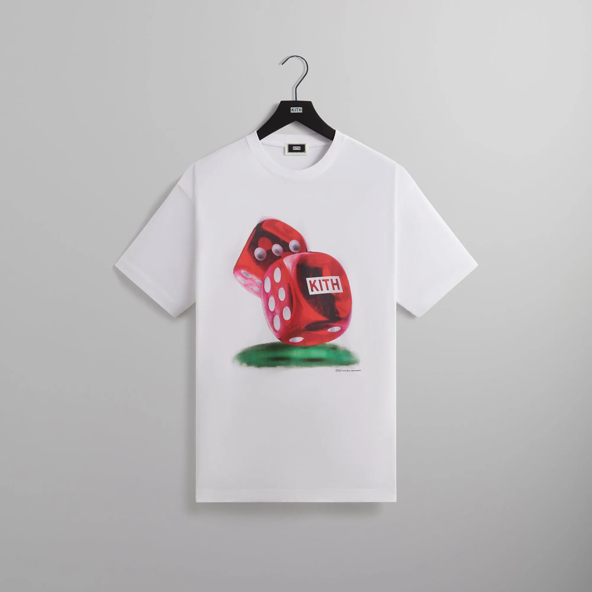 Kith High Stakes Vintage Tee - White sold by Kith