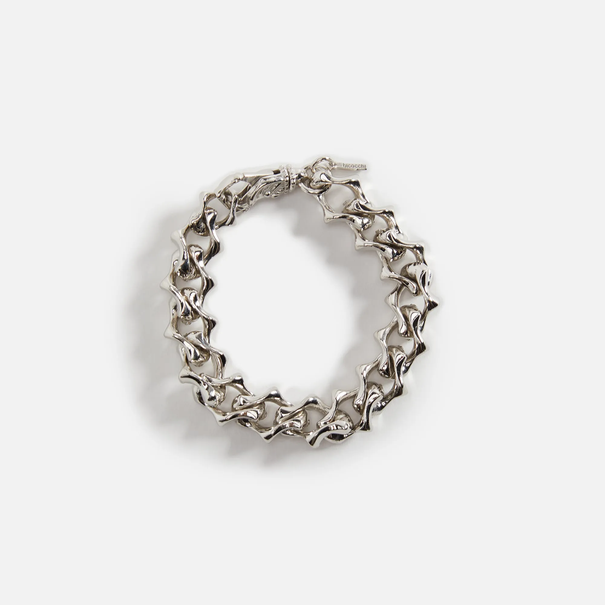 Emanuele Bicocchi Arabesque Chain Bracelet - Silver sold by Kith