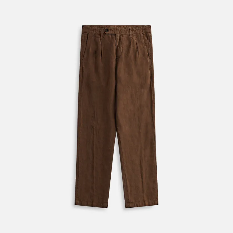 Massimo Alba Strallo2 Trousers - Cuoio sold by Kith