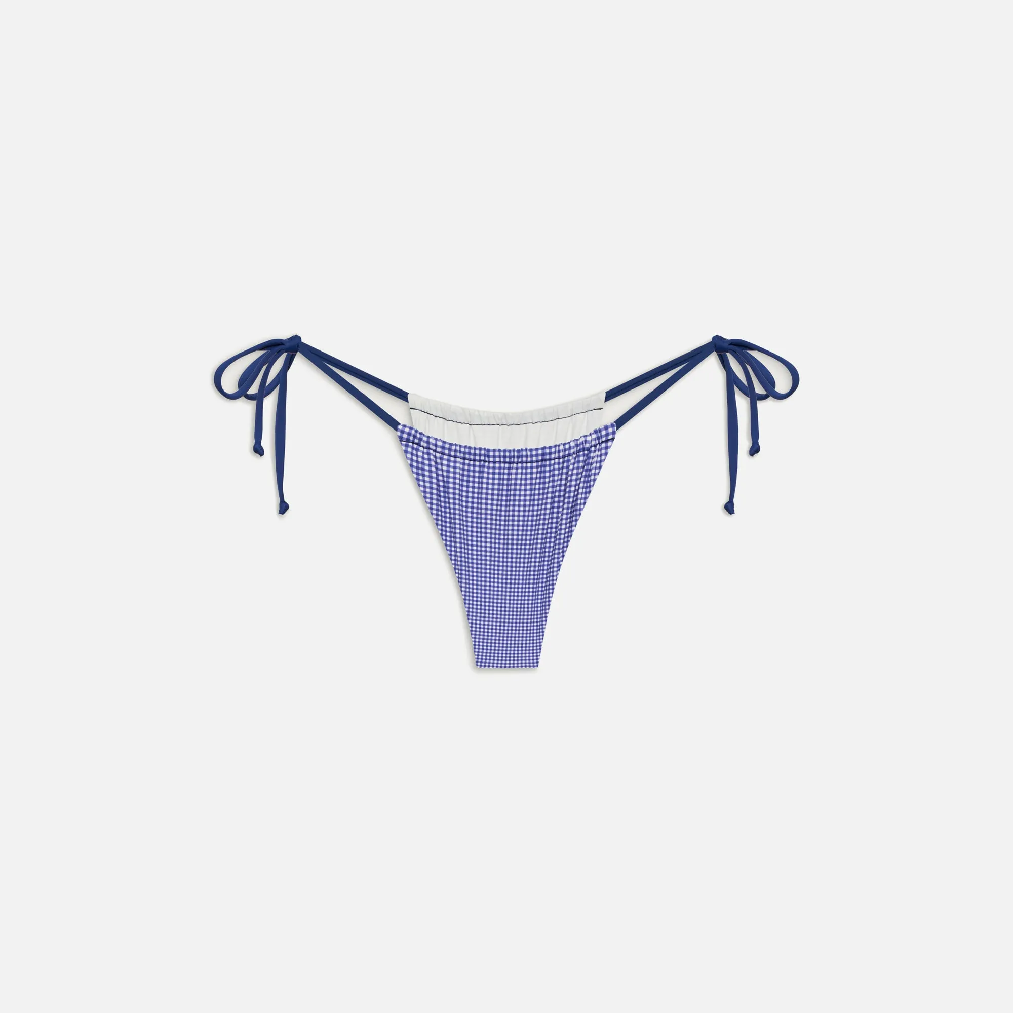 Frankies Bikinis Tia Bottom - Sailor Gingham sold by Kith