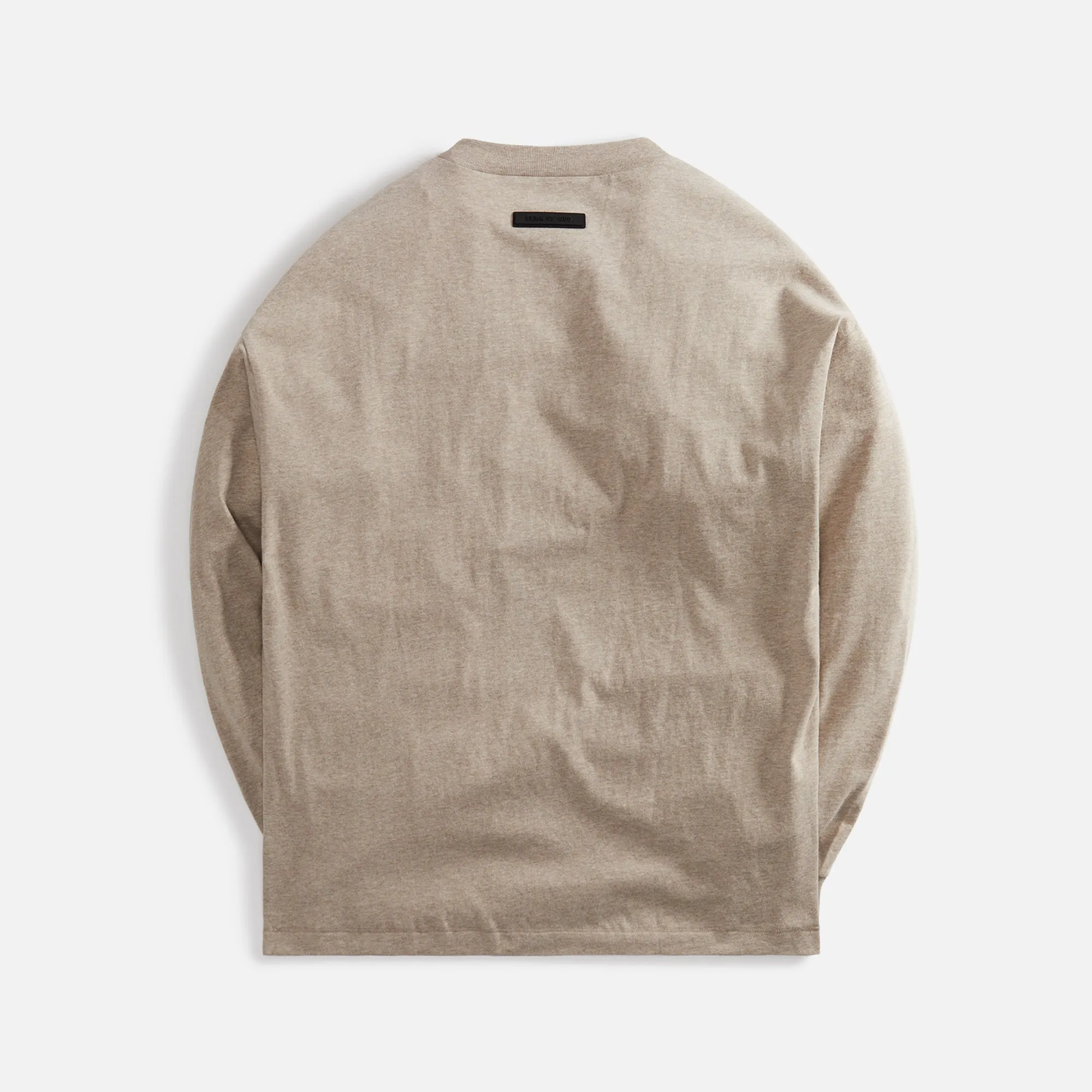 Essentials Long Sleeve Tee - Core Heather sold by Kith product image thumbnail 2
