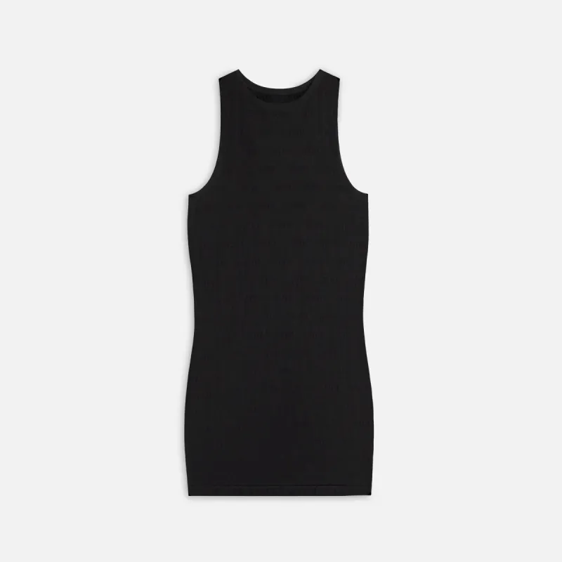 Kith Women Cassi Cupro Mini Dress - Black made by Kith
