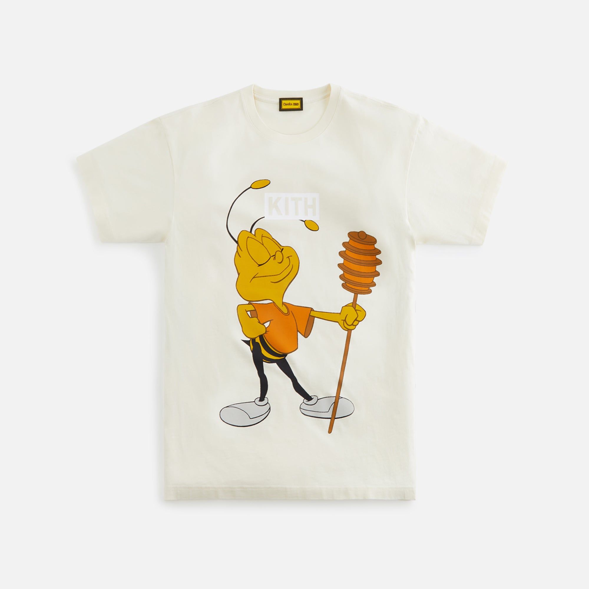 Kith Treats for Cheerios Buzz Bee Vintage Tee - Sandrift sold by Kith