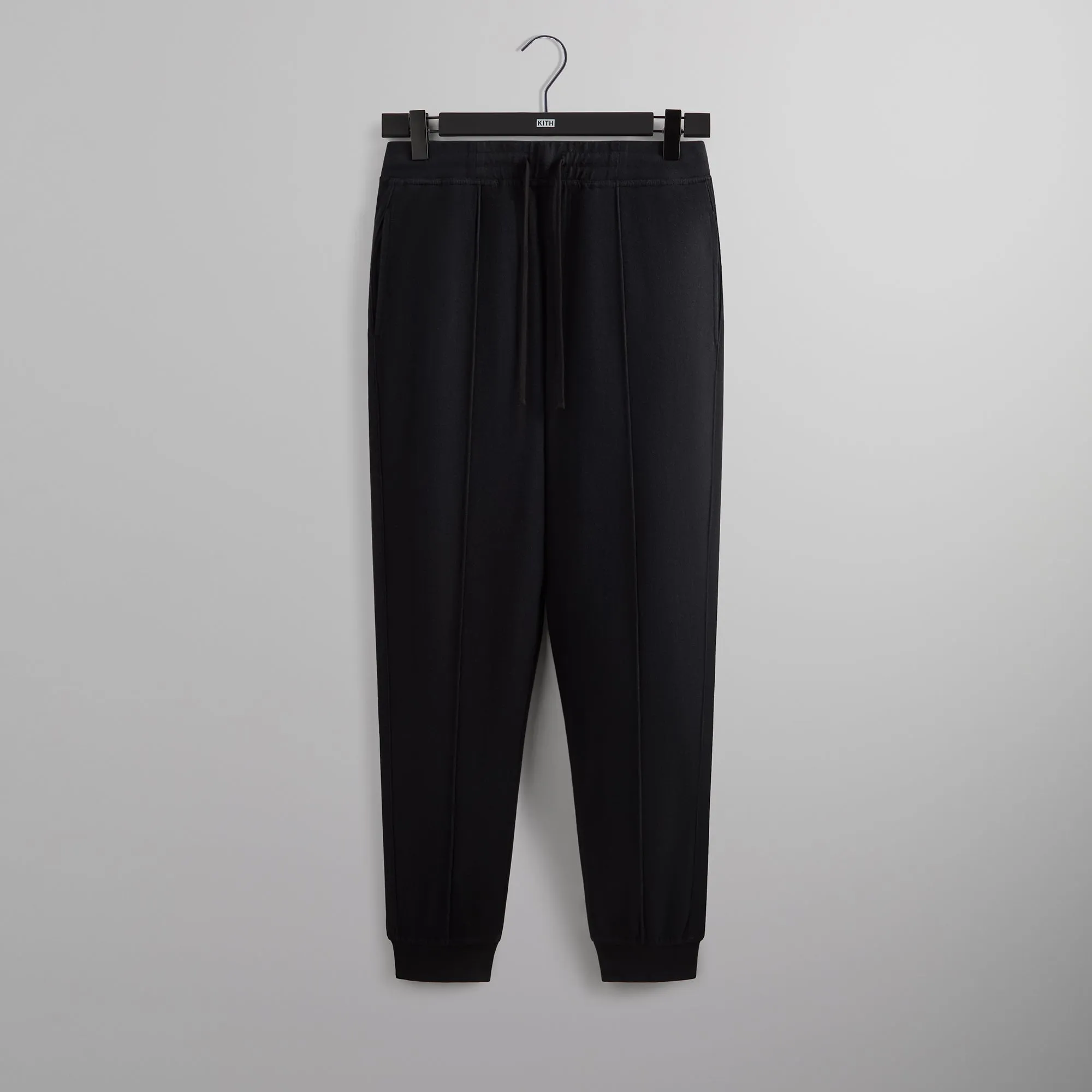 Kith Double Face Pierre Sweatpant - Black sold by Kith