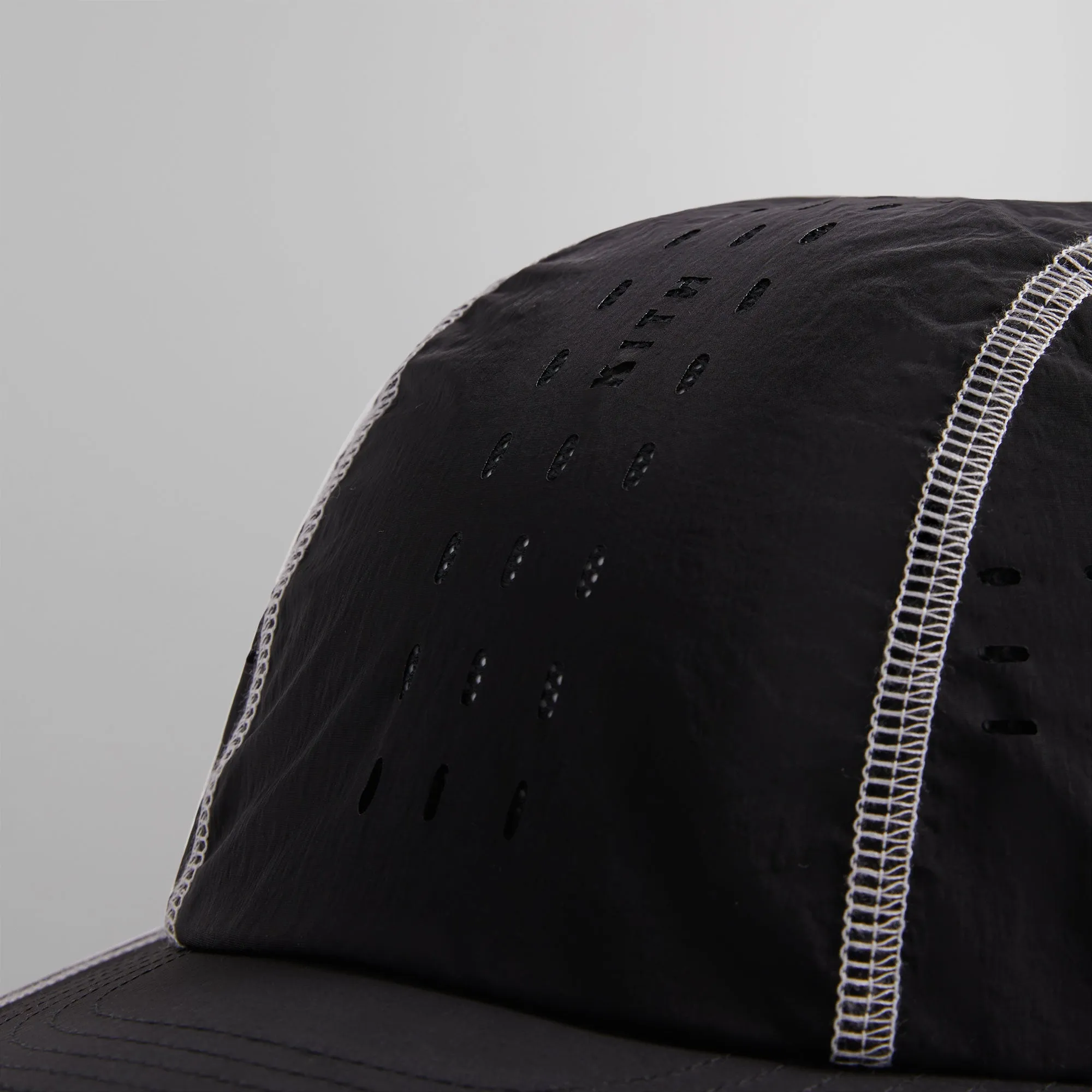 Kith Wrinkle Nylon Griffey Camper Hat - Black PH sold by Kith product image thumbnail 4