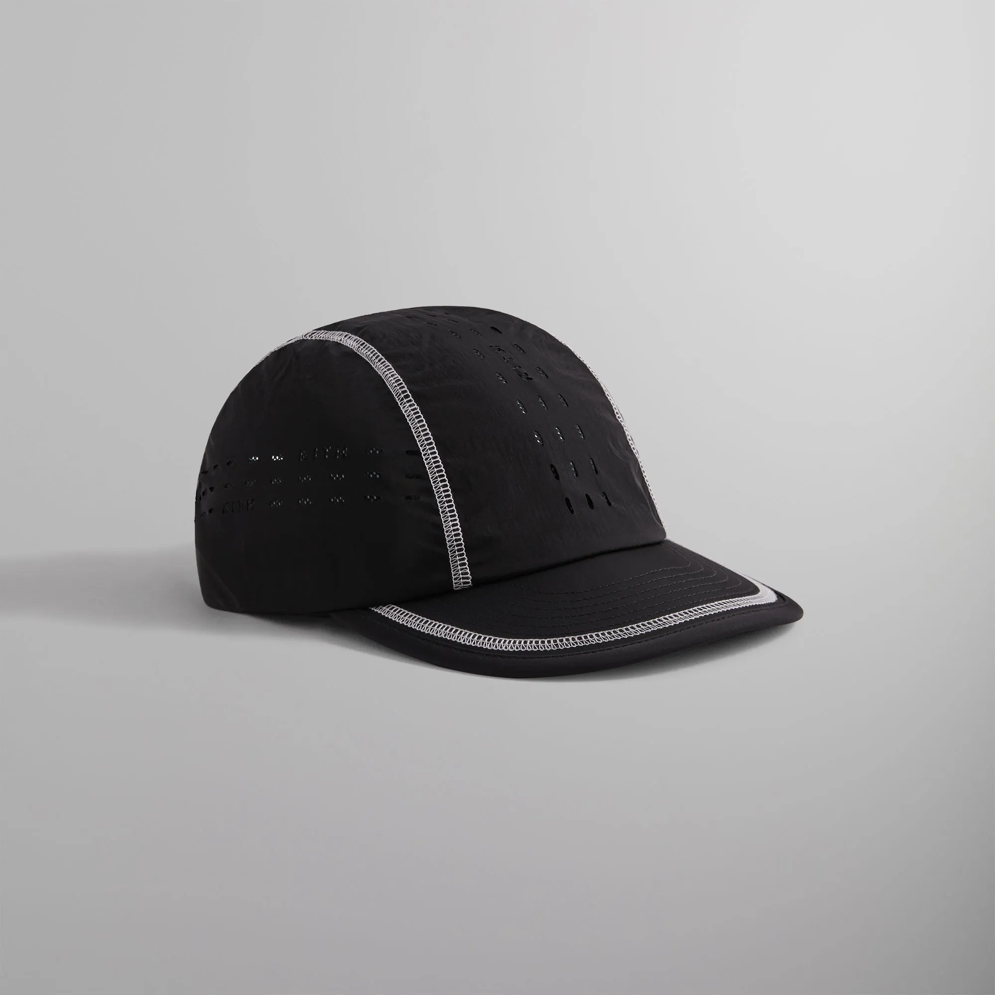 Kith Wrinkle Nylon Griffey Camper Hat - Black PH sold by Kith product image thumbnail 3