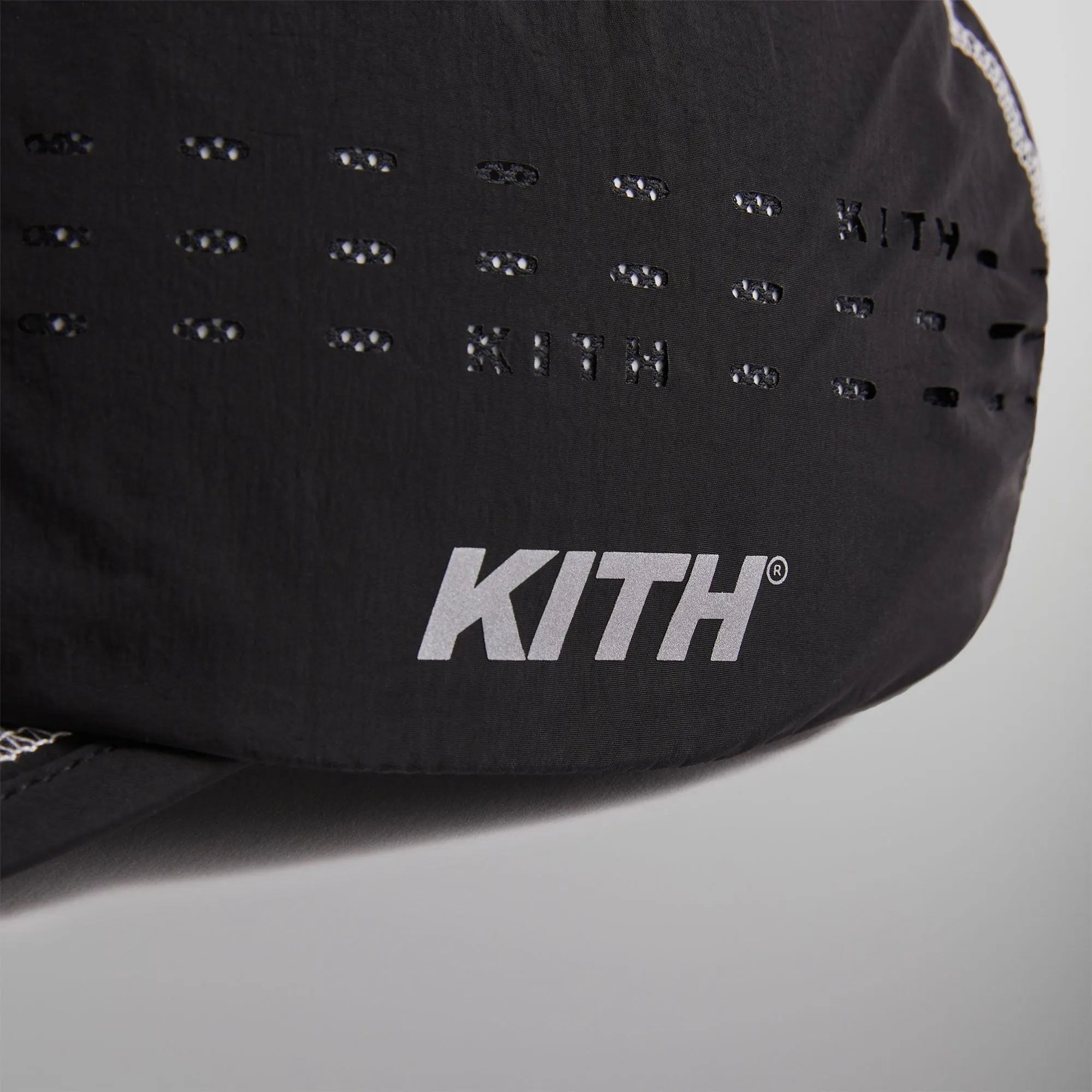 Kith Wrinkle Nylon Griffey Camper Hat - Black PH sold by Kith product image thumbnail 5
