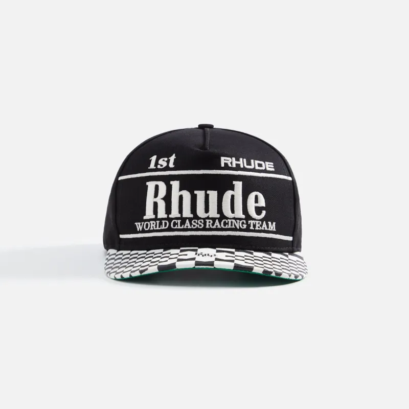 Rhude Fishline Cap - Black made by Rhude