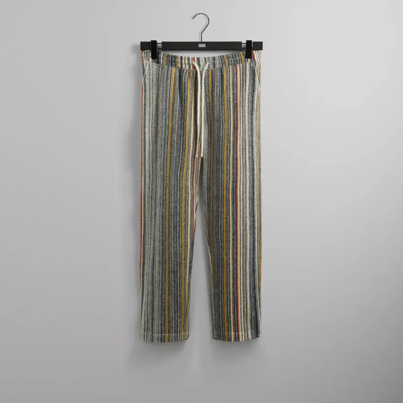 Kith Multi Stripe Barrow Pant - Sandrift sold by Kith