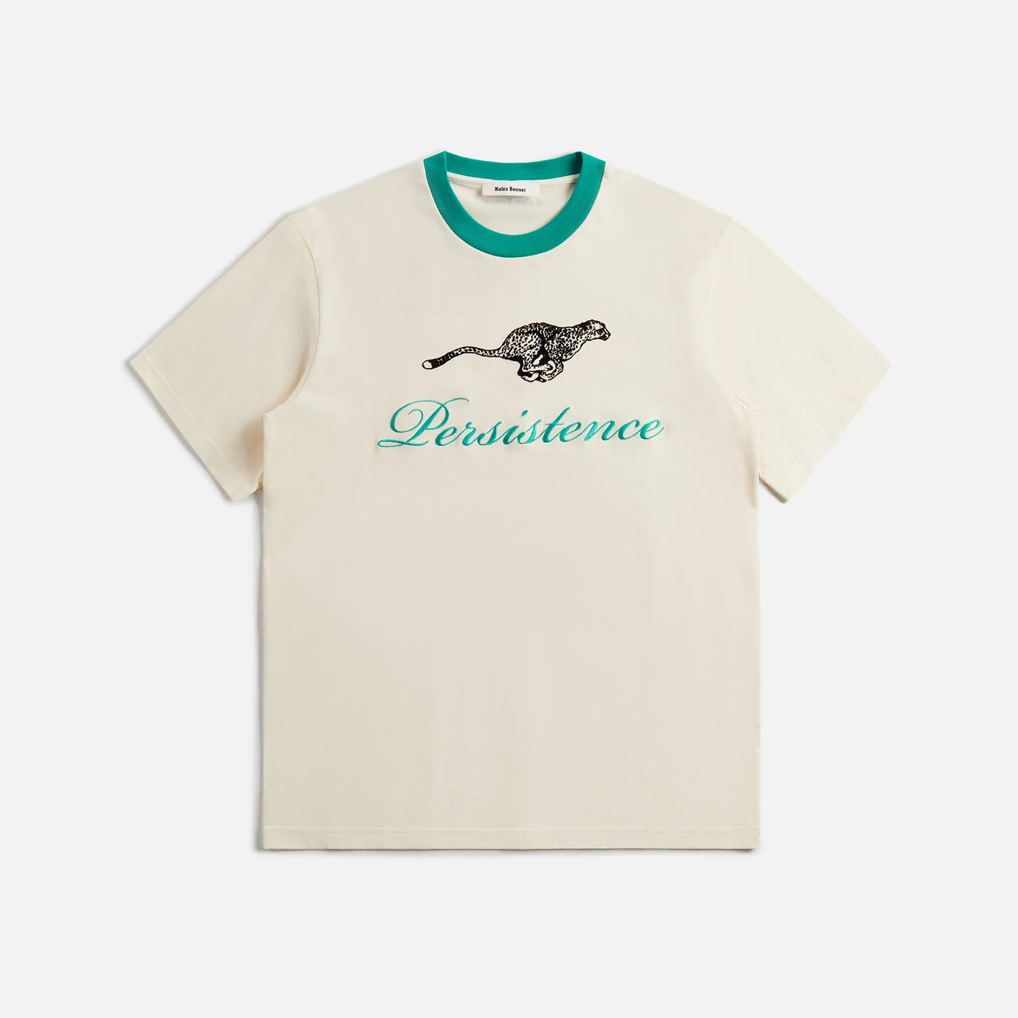 Wales Bonner Persistence Tee - White sold by Kith