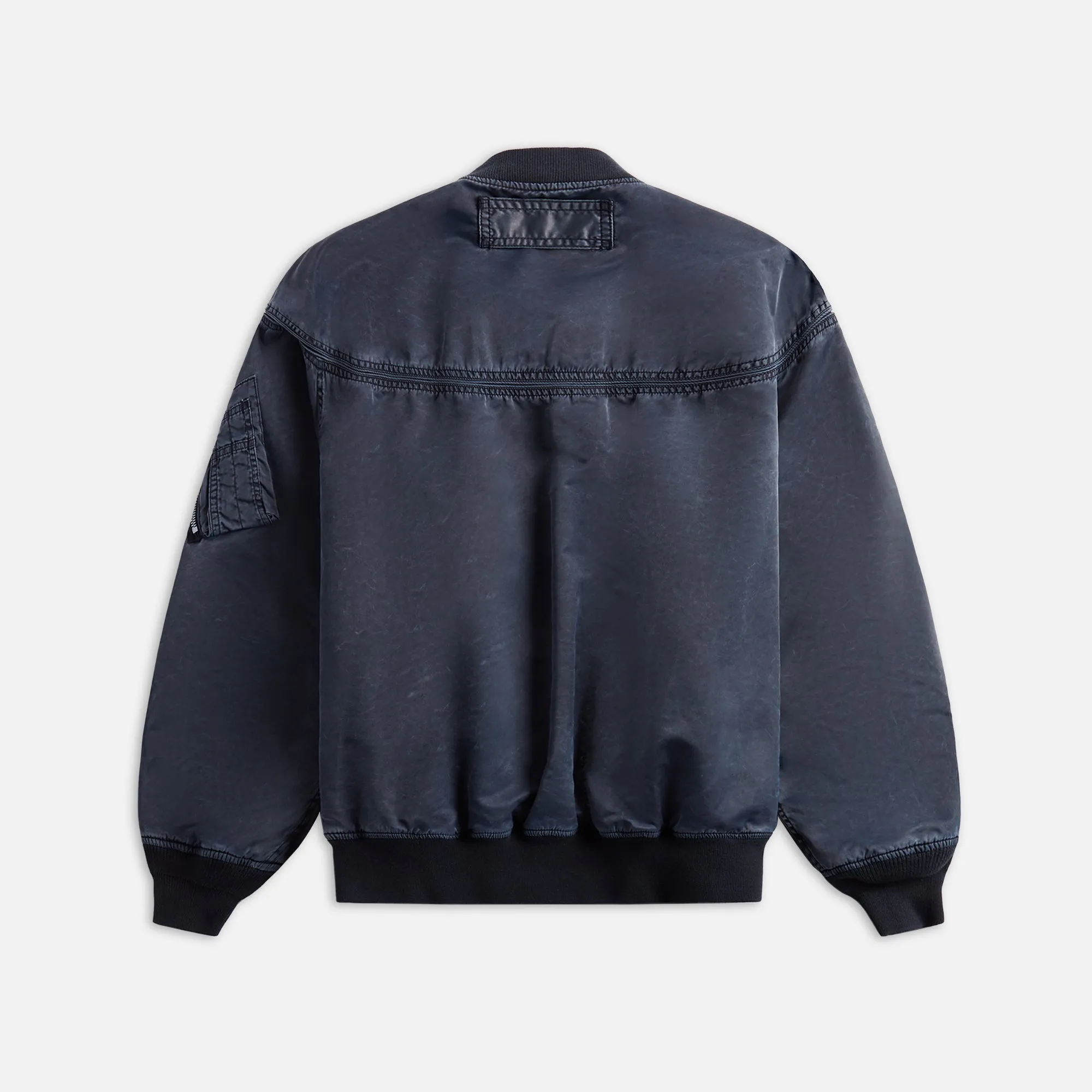CDG Homme Nylon Coating Twill Garment Dyed Jacket - Navy sold by Kith product image thumbnail 2