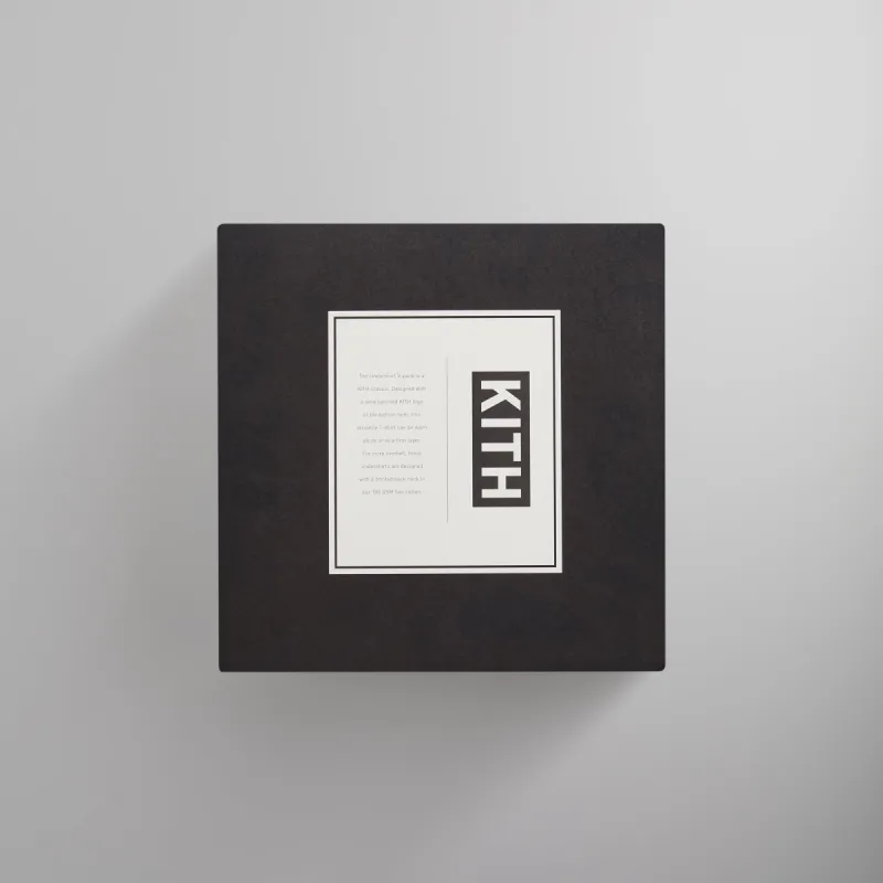 Kith 3-Pack Undershirt - Black sold by Kith