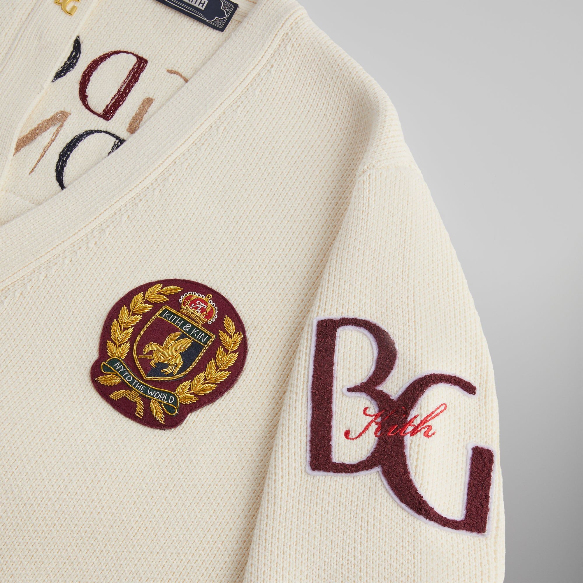 Kith for Bergdorf Goodman Cypress Cardigan - Sandrift sold by Kith product image thumbnail 8