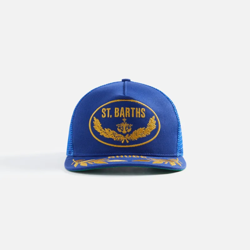 Rhude Doubler Cap - Cobalt Blue sold by Kith