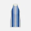Kith Women Crochet Knit Anya Mini Dress - Kyanite sold by Kith