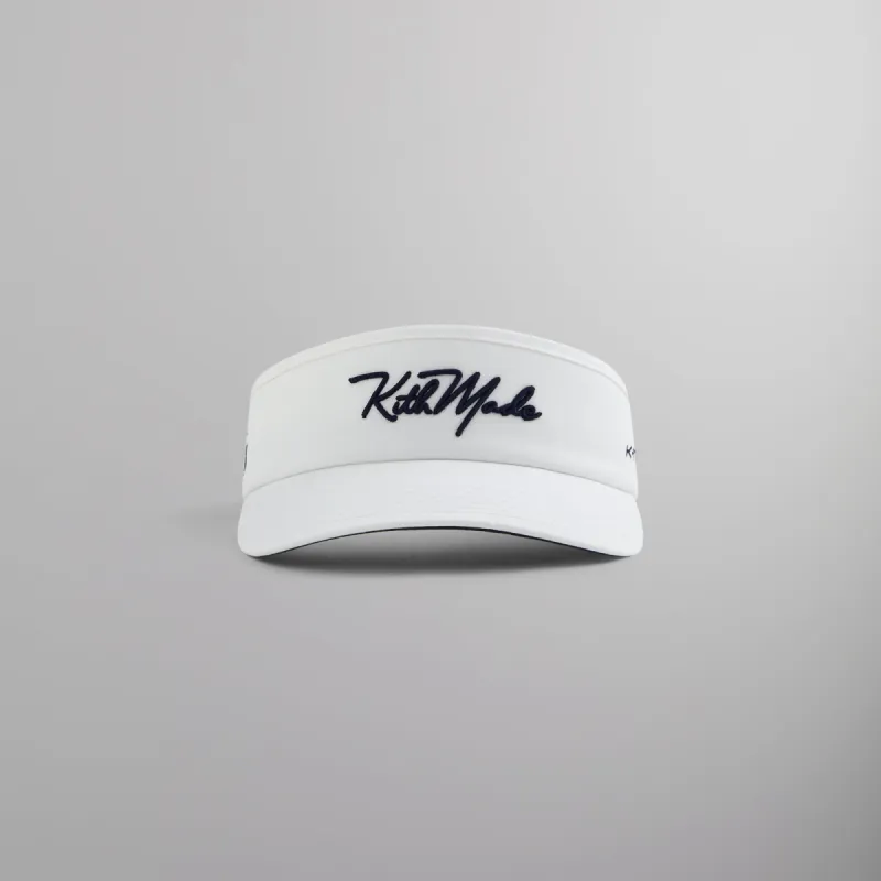 Kith for TaylorMade High Crown Visor - White sold by Kith