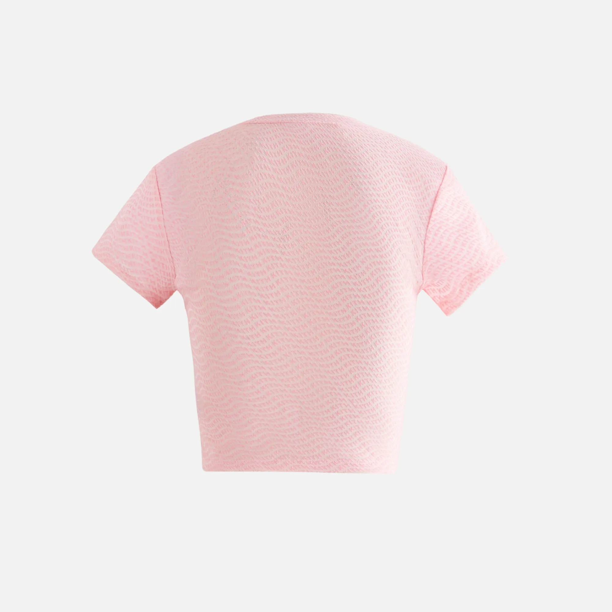 Kith Kith Women Mulberry III Monogram Wave Mesh Tee Pointe