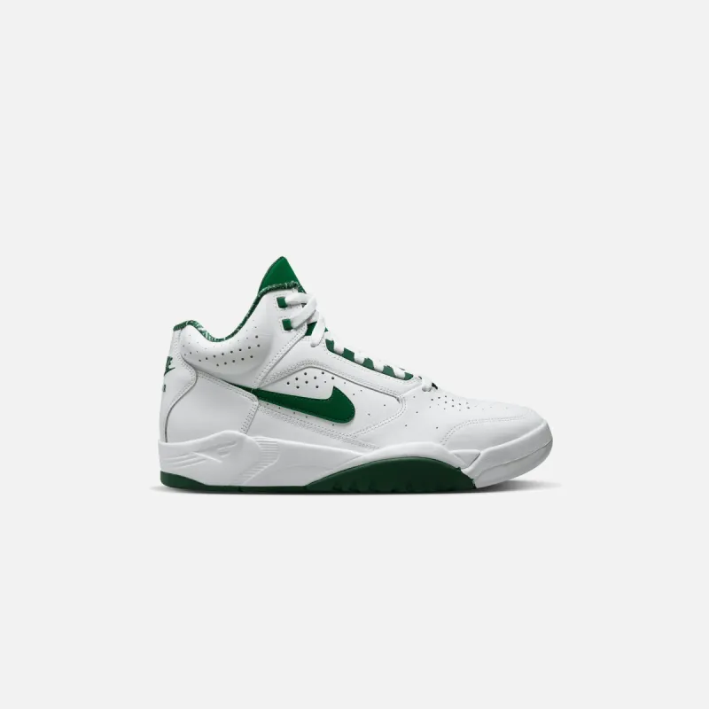 Nike Air Flight Lite Mid - White / Gorge Green sold by Kith